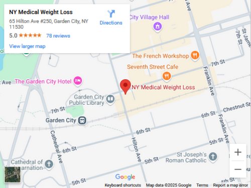 Get Directions to NY Medical Weight Loss in Garden City, NY